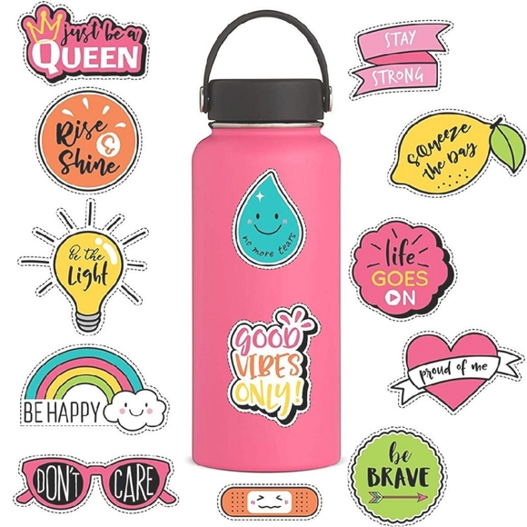 15pcs VSCO Aesthetic Waterproof Vinyl Stickers NEW - Picture 4 of 5